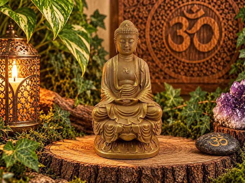 Buda Sentado Dhyana 10 cm